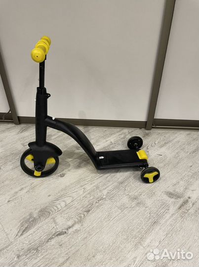 Первый транспорт 3 в 1 самокат беговел велосипед