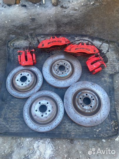 Тормозная система 6.3 amg mercedes w166