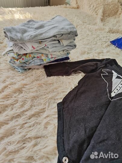 Вещи пакетом для мальчика от 68 до 92 размера