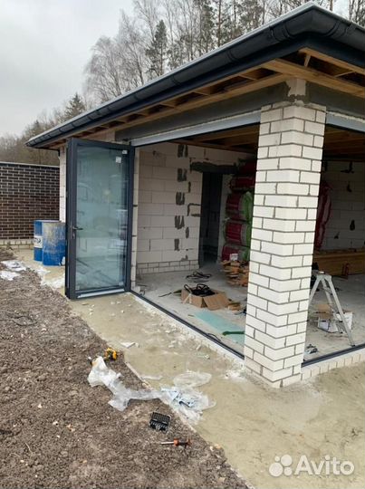 Алюминиевые двери окна витражи раздвижные системы