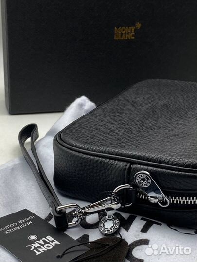 Кожаный клатч мужской Montblanc