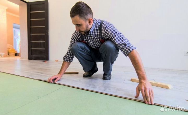 Полы, укладка ламината