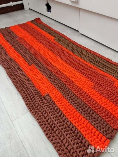 Коврик из трикотажной пряжи