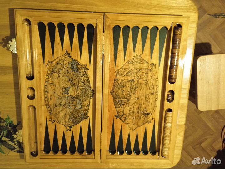 Нарды ручной работы новые