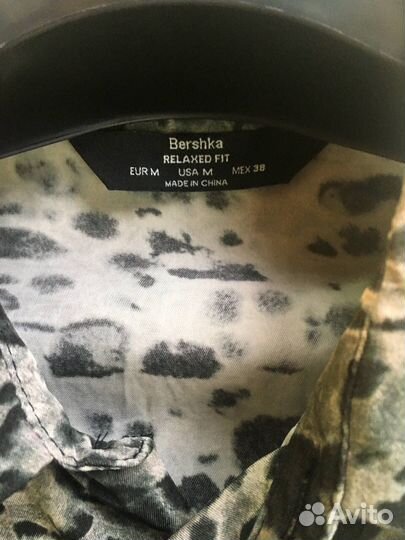 Рубашка клубная bershka