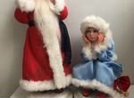 Дед Мороз и снегурочка авторские куклы