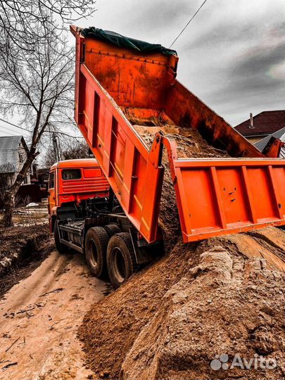 Песок щебень земля торф грунт навоз