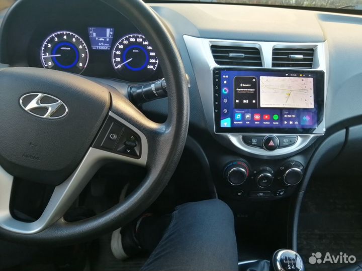 Магнитола Hyundai Solaris 1 (2010-17) Teyes