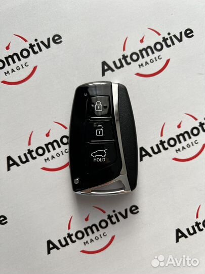 Ключ Hyundai Santa FE / IX45 с привязкой к авто