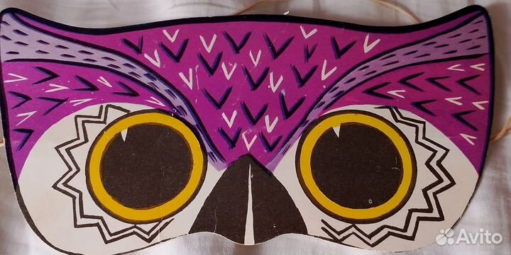 Маска карнавальная СССР