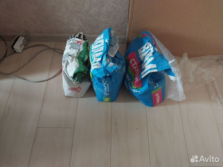 Остатки стройматериалов