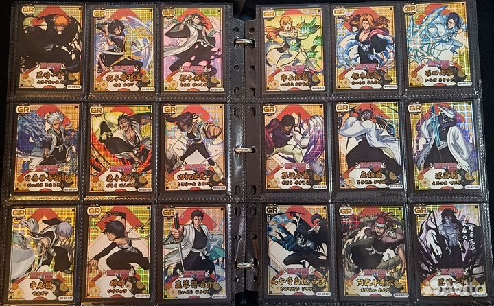 Колоекционные карточки Блич фулсет GR Bleach