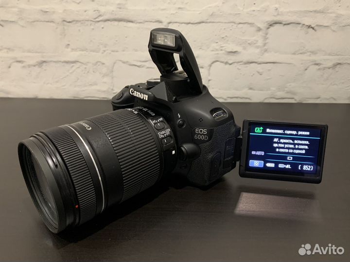 Canon 600d 18 135 (пробег 7.000)