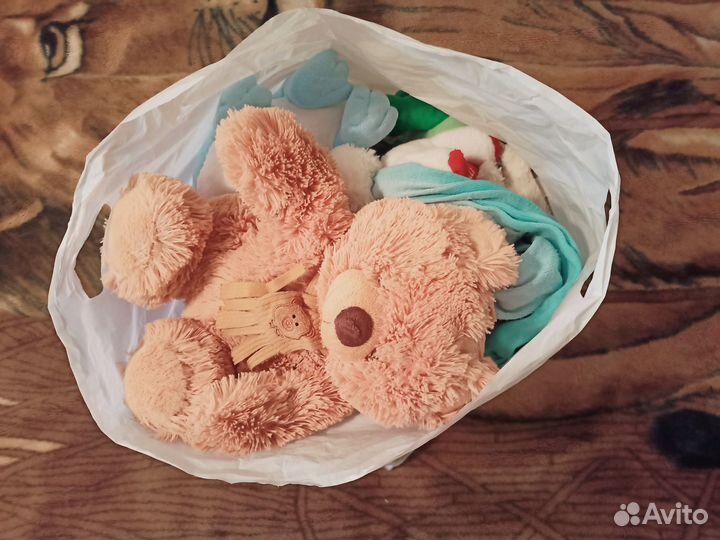Пакет мягких игрушек