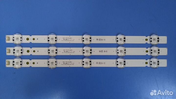 0094 Комплект подсветки Lg 43 43LM6300PLA