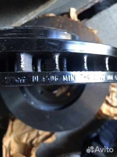 Тормозные передние диски land cruiser 100