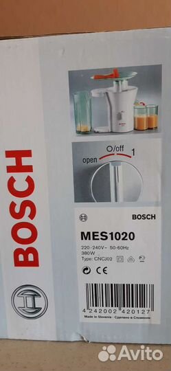 Соковыжималка Bosch Mes1020