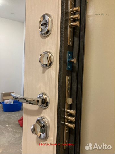 Новая входная дверь с бесплатной установкой