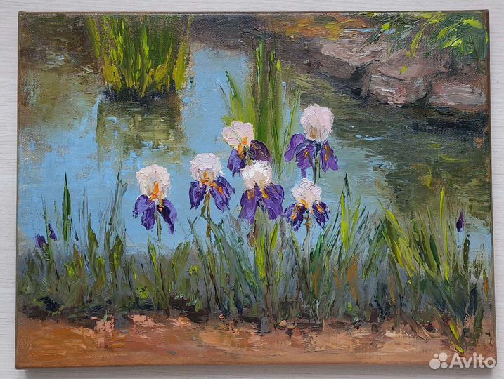 Картина маслом на холсте 30 на 40 см