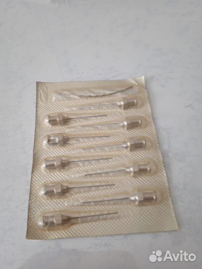 Шприц стеклянный многоразовый