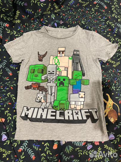 Футболка minecraft name it