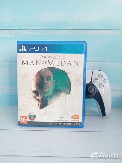 Диск PS4 The dark pictures: Man of medan
