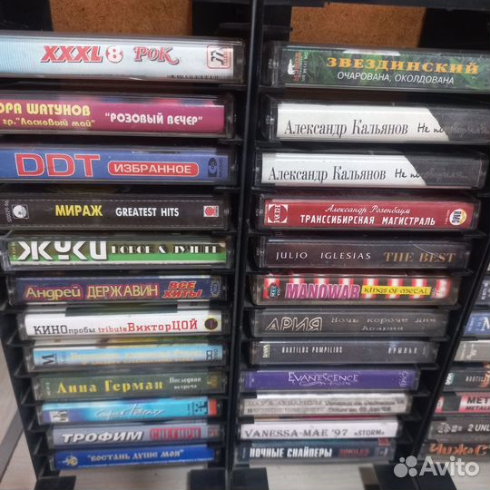 Аудиокассеты рок,попса,сборники