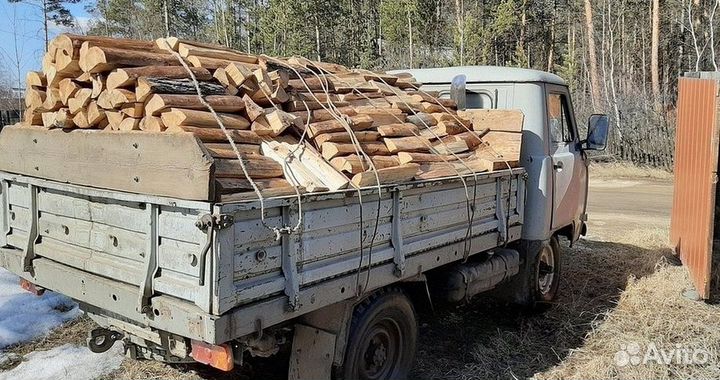 Дрова колотые ольха