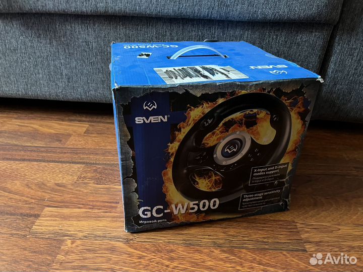 Игровой руль sven GC - W500