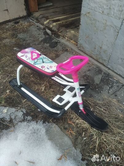 Детский снегокат бу