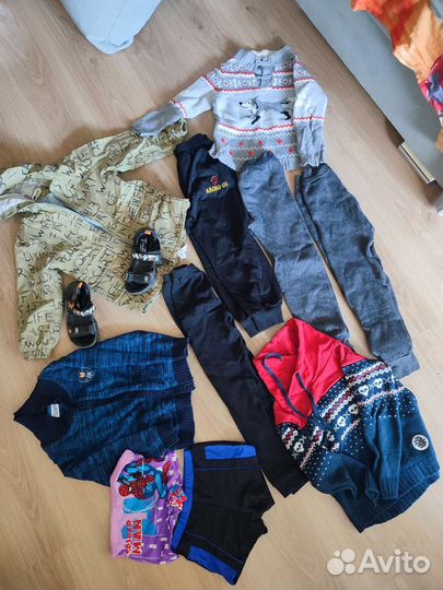 Вещи пакетом на мальчика