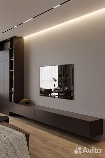 Шкаф под тв зону с фабрики