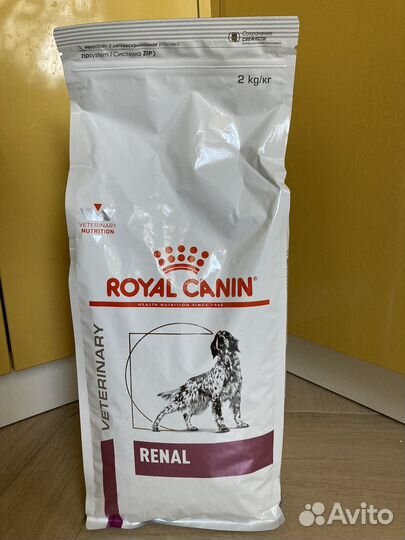Корм для собак роял канин ренал