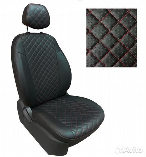 Чехлы на сиденья Luxe Toyota Corolla (2013-н.в.)