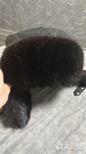 Меховая мужская кепка