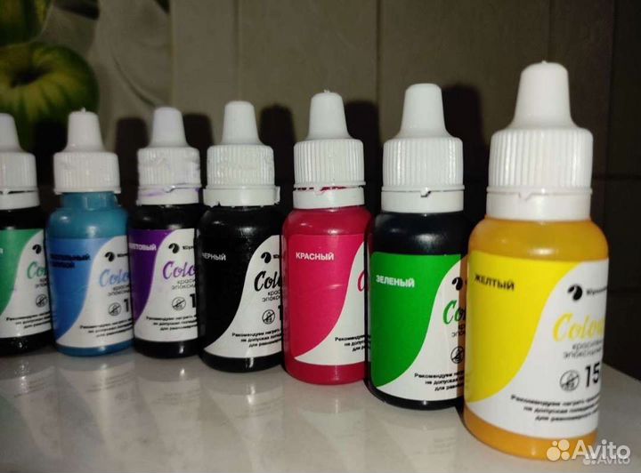 Красители для эпоксидной смолы