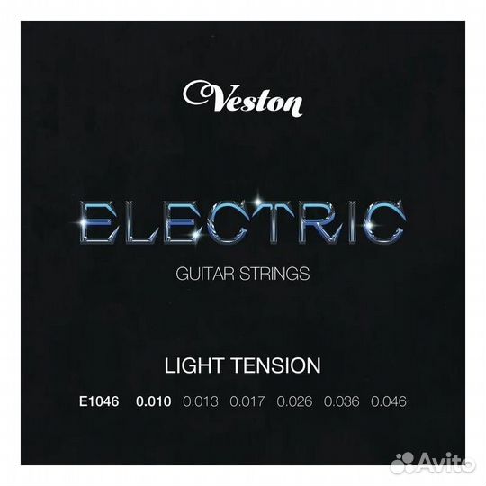 Veston E 1046 - Струны для электрогитары