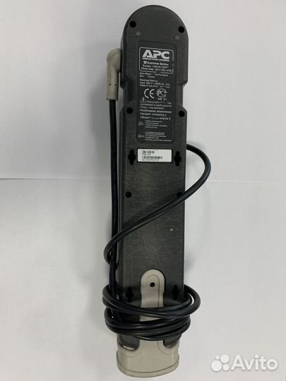 Сетевой фильтр APC P5B-RS 5 гнезд шнур 1.8м черный