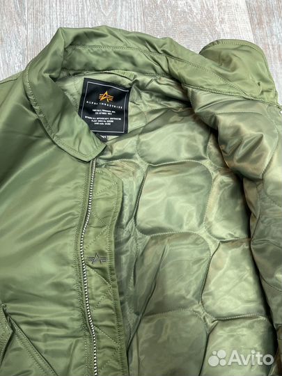 Бомбер alpha industries cwu 45 оригинал