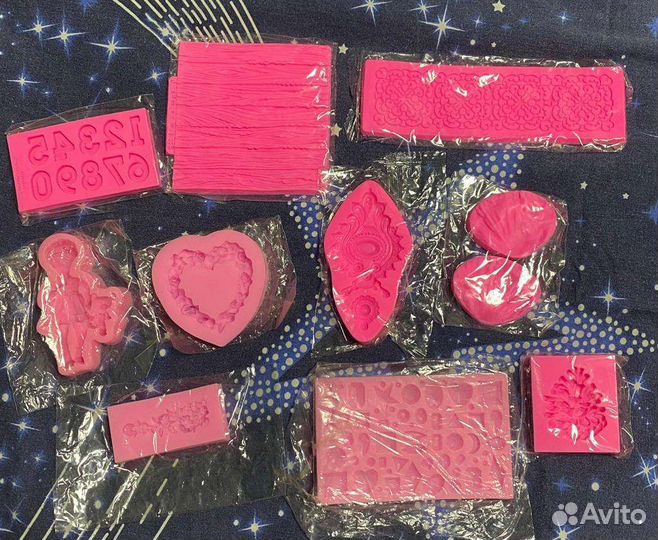 Молды силиконовые новые