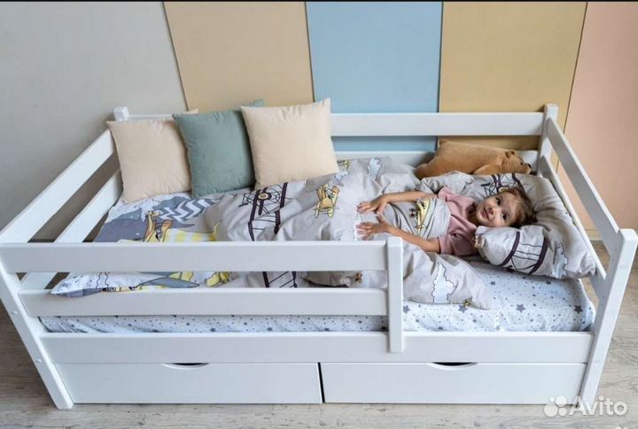 Детская кроватка софа