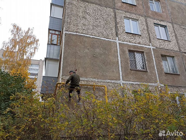 Услуги промышленного альпиниста