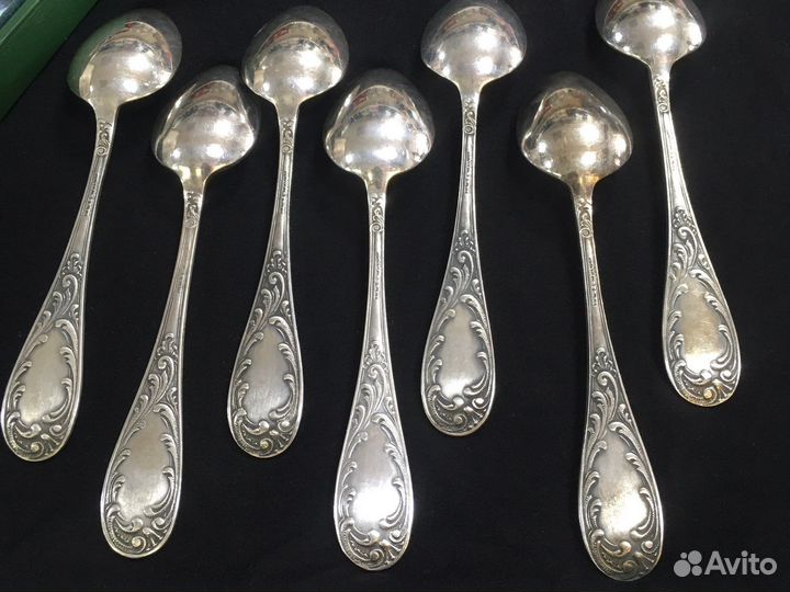 Редкие Столовые ложки «Старое Пламя» Кольчугино