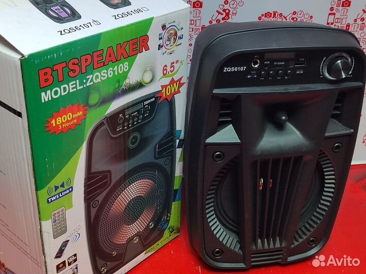 Bluetooth колонка напольная ZQS 6107 к2