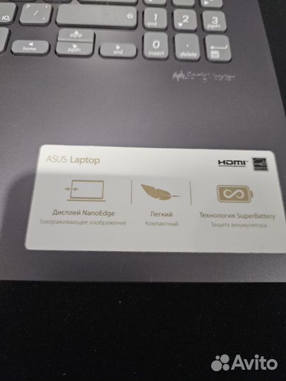 Ноутбук asus m509d