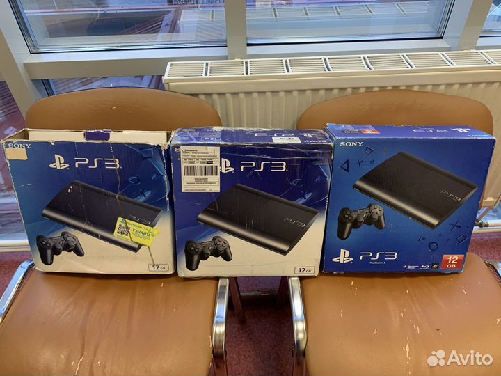 Коробки PlayStation 3
