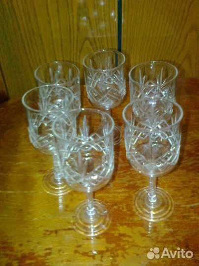 Хрустальные рюмочки