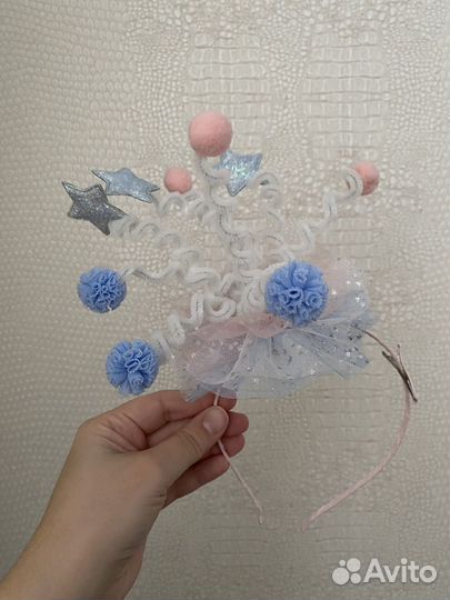 Ободок хлопушка