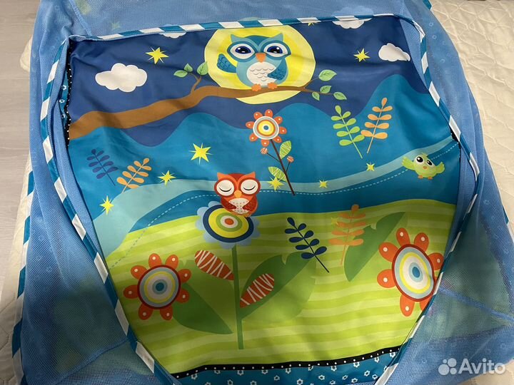 Развивающий коврик с бортиком