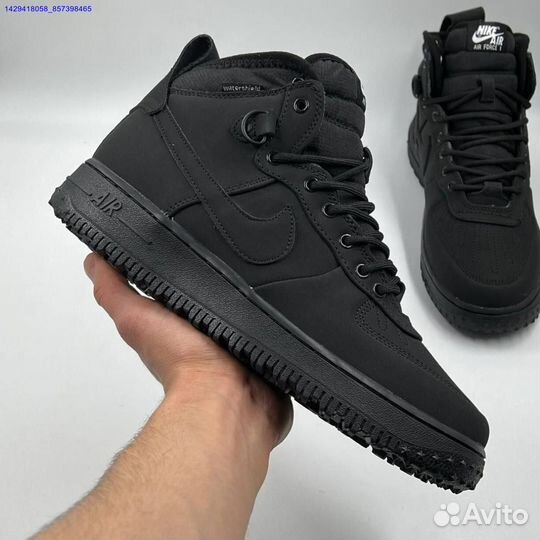 Ботинки Nike Air Force 1 Duckboot (с мехом) (Арт.20081)